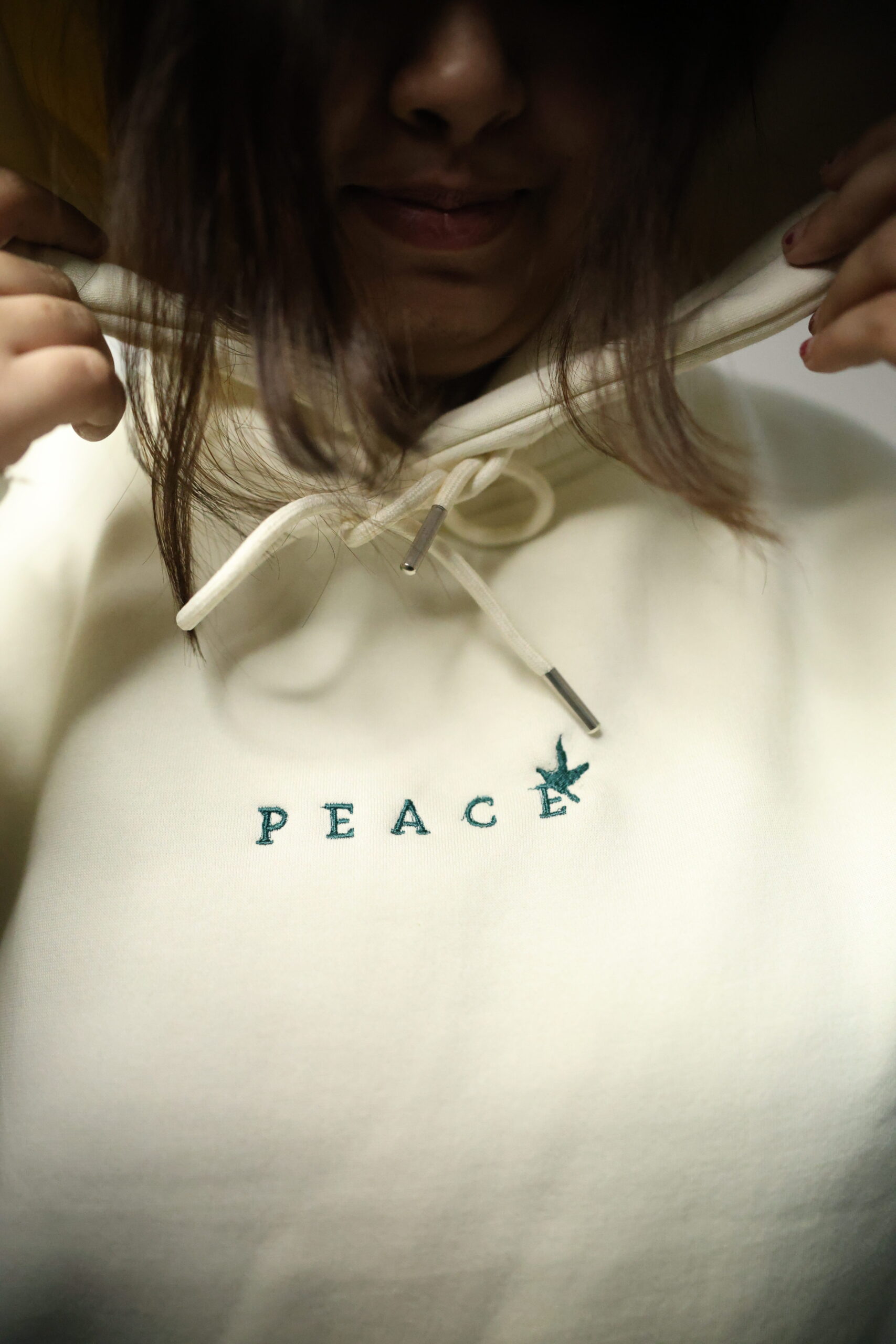 Off-White Heavyweight Hoodie – Mind Art Edition - Image 3