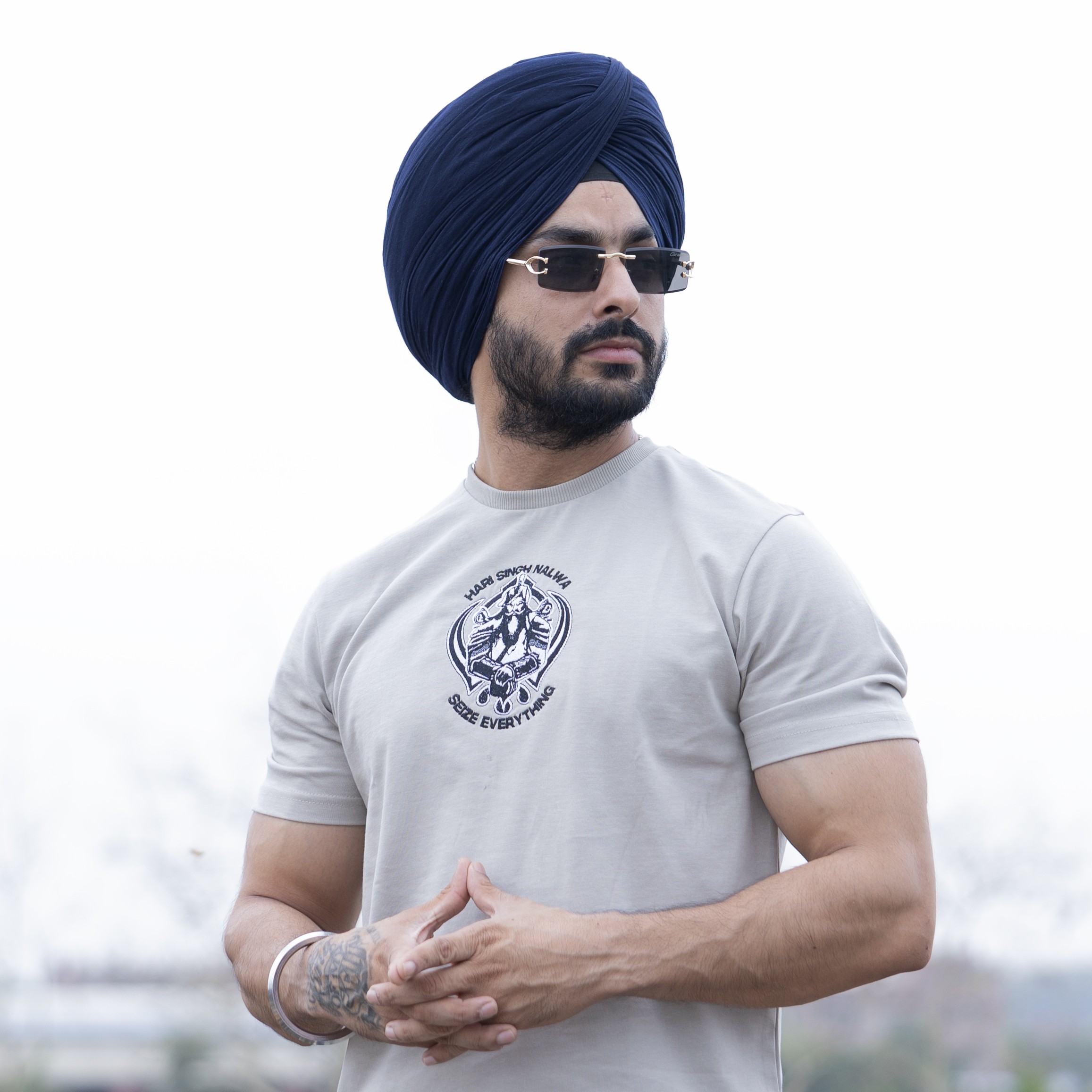 Hari Singh Nalwa Embroidered TShirt - Image 2