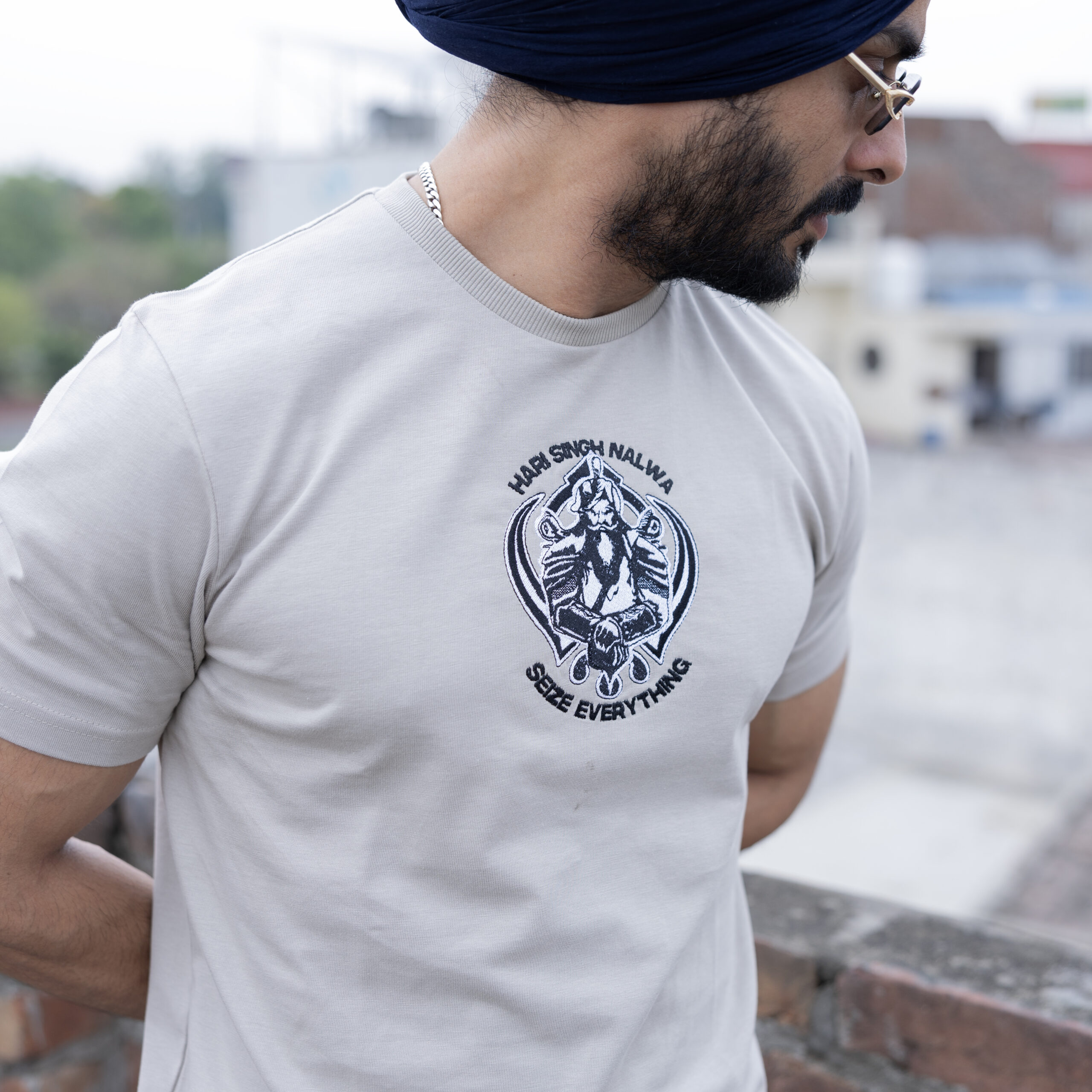 Hari Singh Nalwa Embroidered TShirt - Image 3