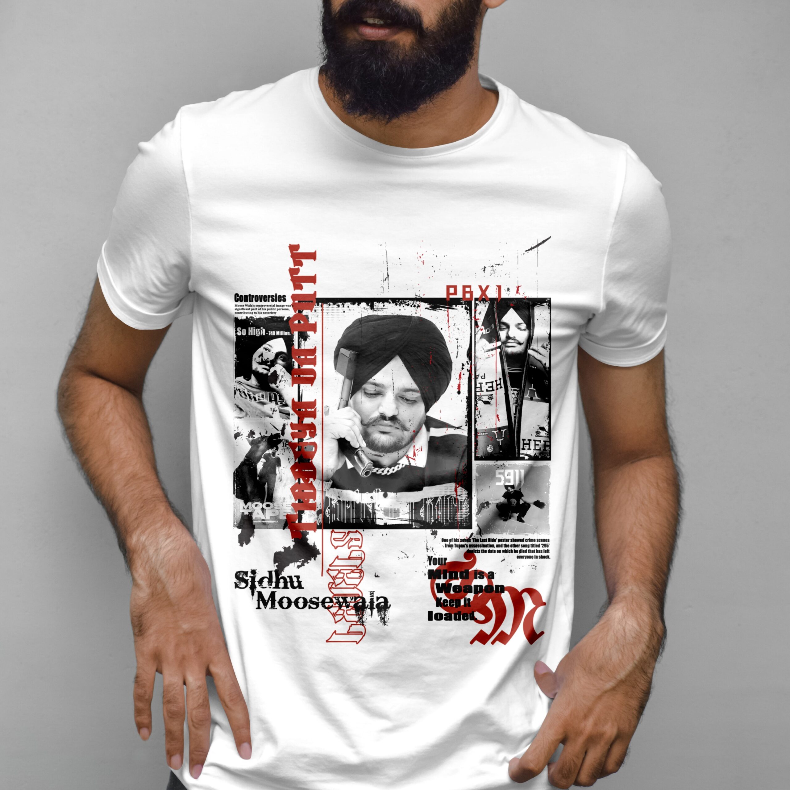 Sidhu Moosewala TShirt - Regular - Image 4