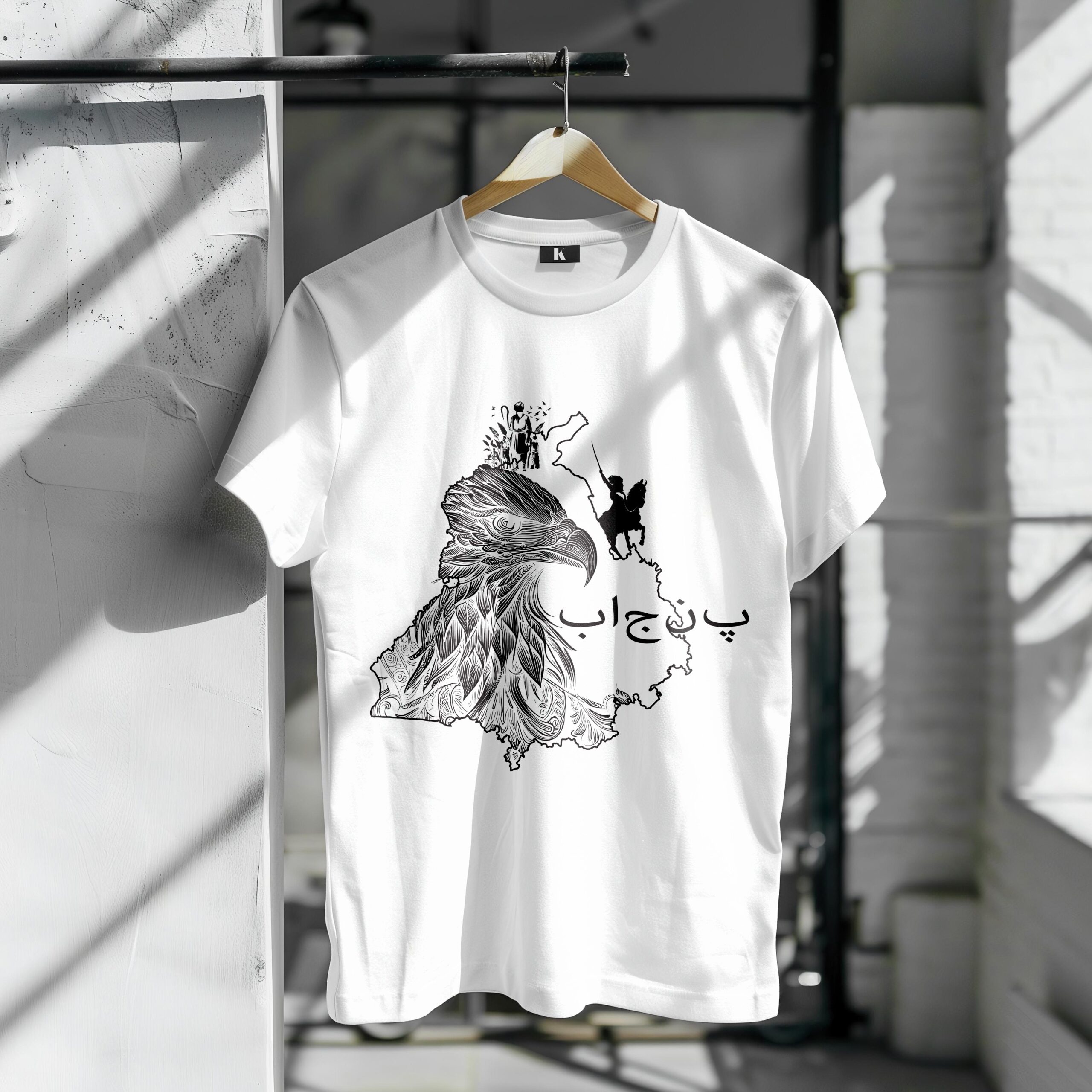PUNJAB PRIDE TSHIRT – Eagle, Farms & Sikh - Image 3