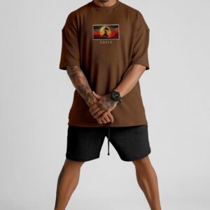 Fateh Embroidered TShirt – Khalsa Silhouette