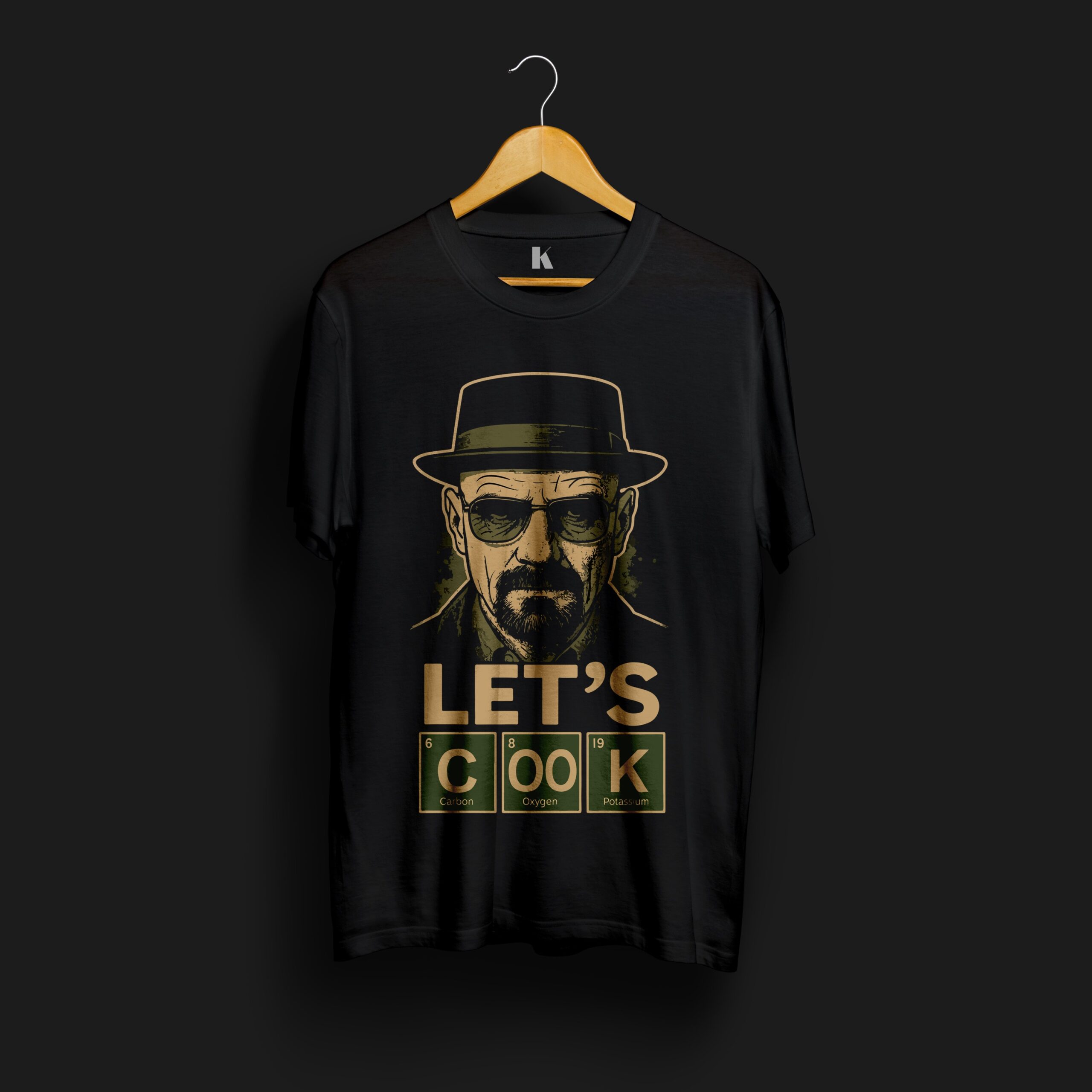 Let’s Cook – Heisenberg Chemistry Lab Tee - Image 3