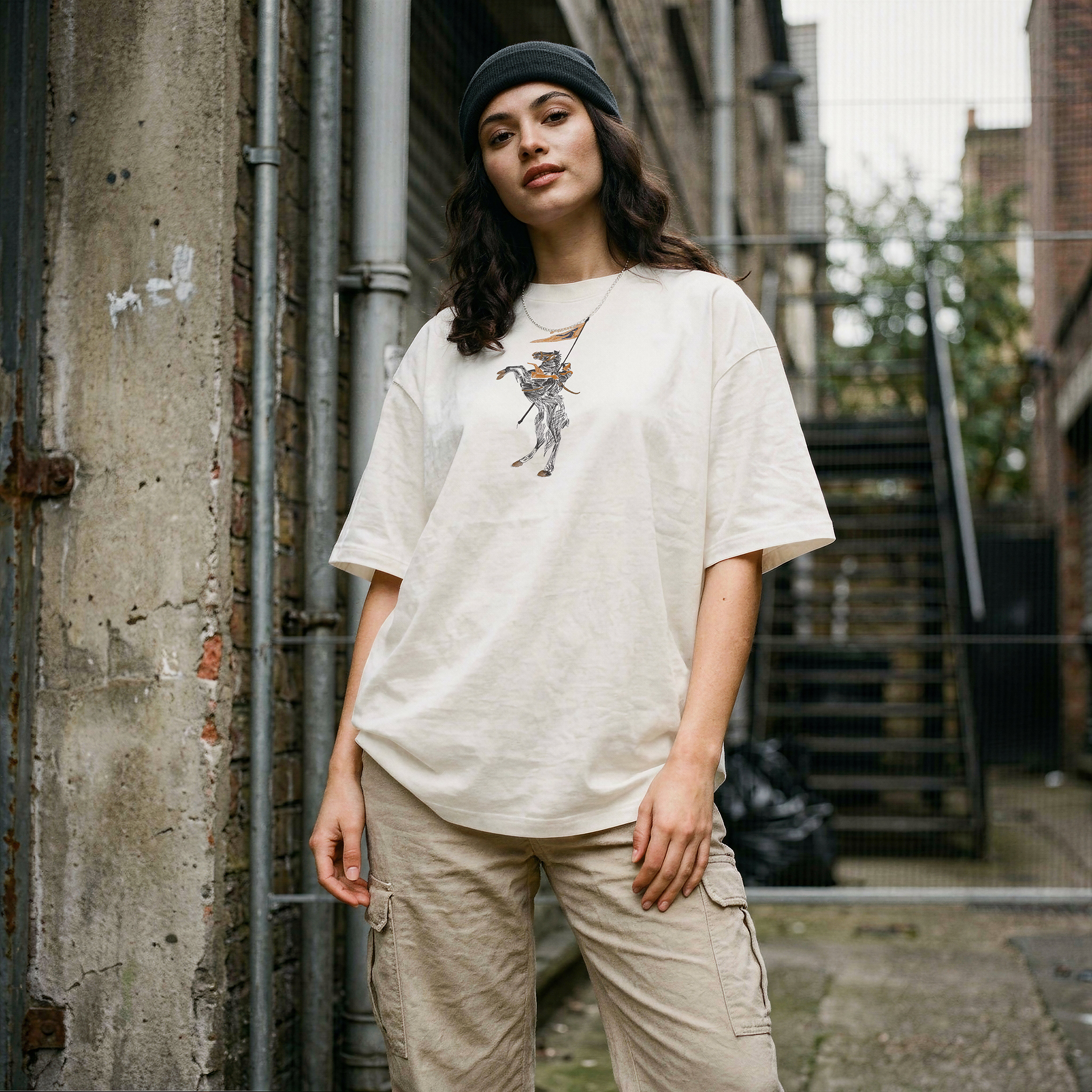 Khalsa Warrior Embroidered TShirt