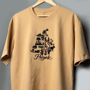 Punjab Embroidered TShirt – Cultural ClipArts