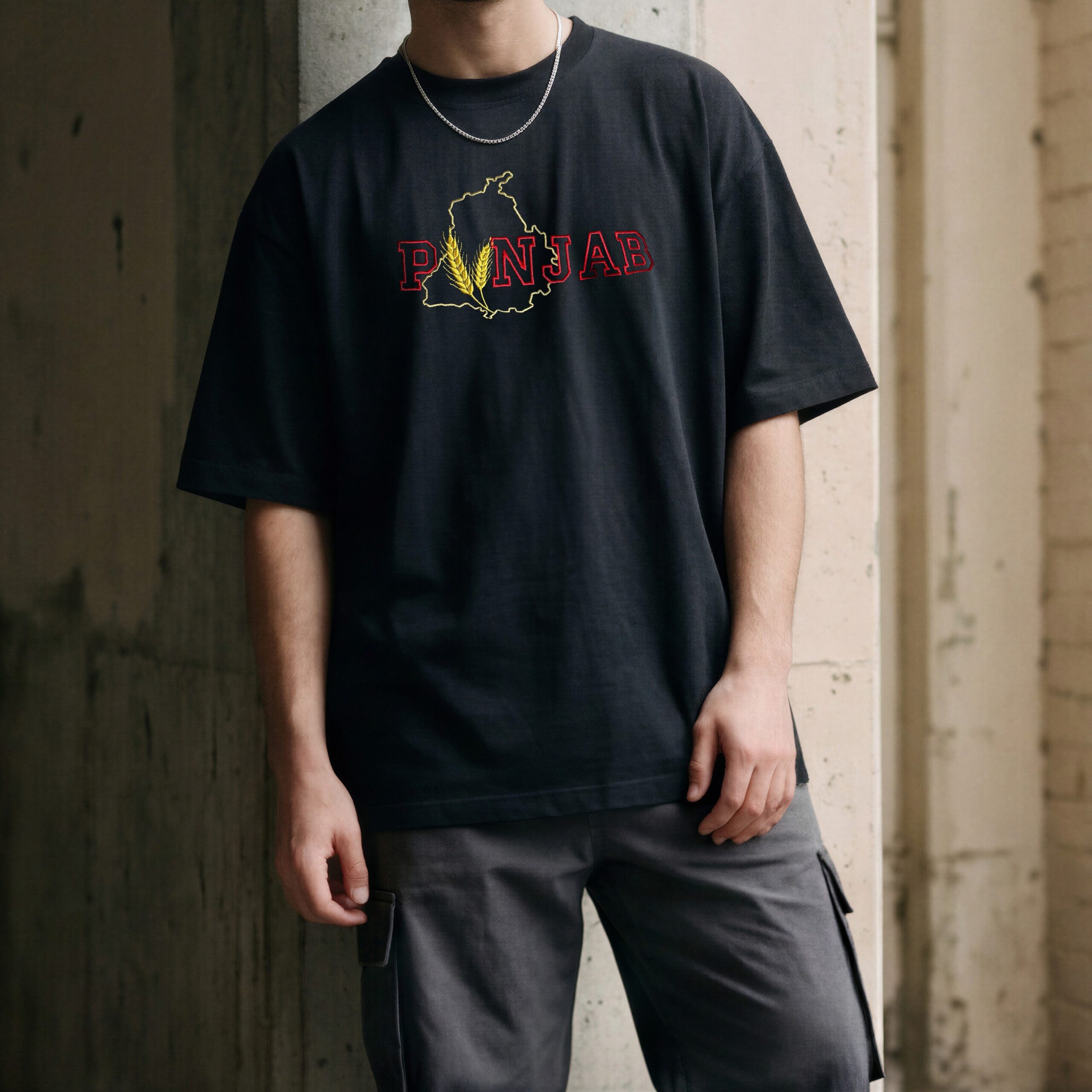 Panjab TShirt – Golden Crop Edition